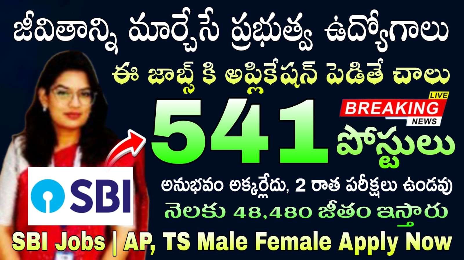 SBI Bank Jobs : గ్రామీణ పల్లెటూరి బ్యాంకులలో బంపర్ నోటిఫికేషన్ విడుదల