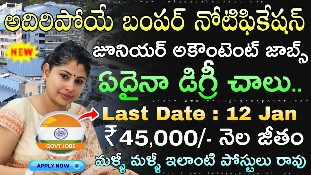 IIT Jobs : కొత్తగా జూనియర్ అకౌంటెంట్ నోటిఫికేషన్ వచ్చేసింది | Latest IIT Mandi Notification 2025 Apply Now